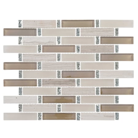 Andova Tiles ANDOVA TILES Saga 1" x 4" Brick Joint Wall Tile ANDSAG540